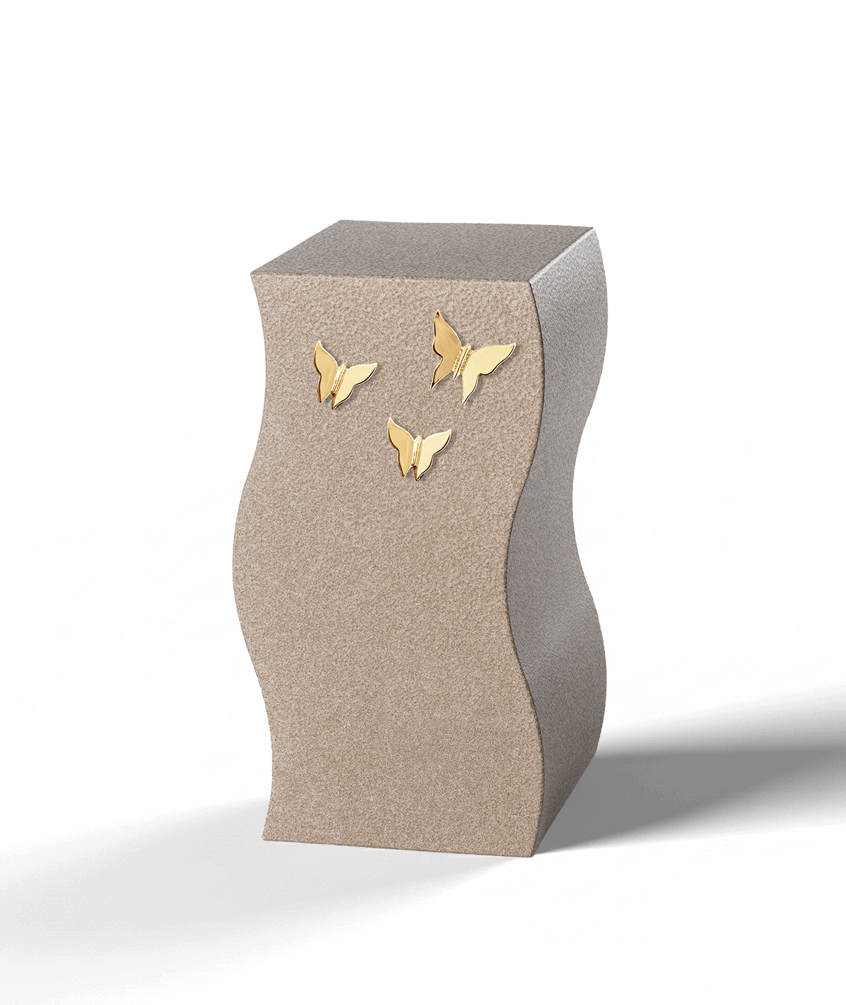 Zb 719 unisson beige trois papillons
